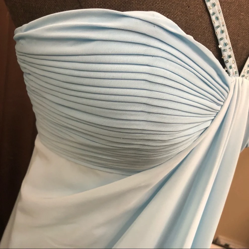 Lite Blue Formal by Alyce Designs size 2 - Picture 3 of 8